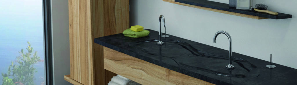 Contemporary Black Vanico Sink