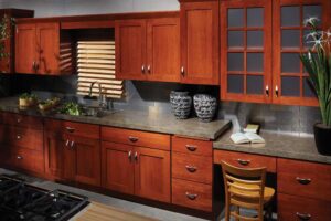 Bertch Kitchen Sink & Wood Cabinets