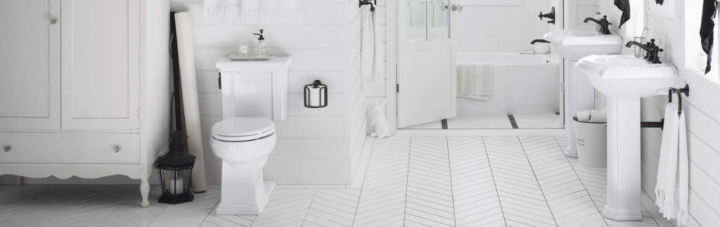 Kohler White Bathroom