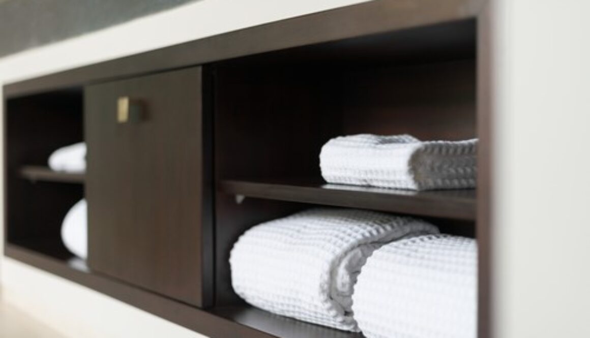 organized towels